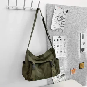 Large Shoulder Crossbody Bags for Women Men 2023 Handbags Korean College Student Student Messenger Book Bag Big Travel Bolsas