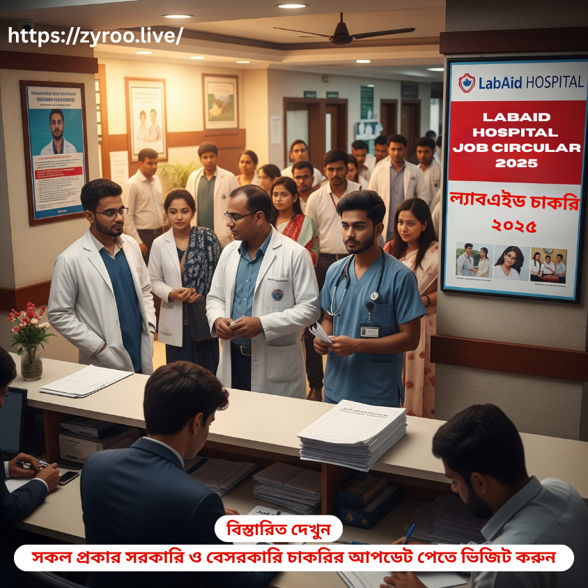 ল্যাবএইড হাসপাতাল নিয়োগ বিজ্ঞপ্তি ২০২৫ | LabAid Hospital Job Circular 2025