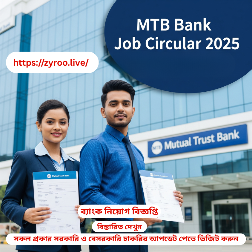 MTB BANK Job Circular 2025
